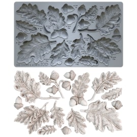 Iron Orchid Designs Oak Leaves & Acorns Mould