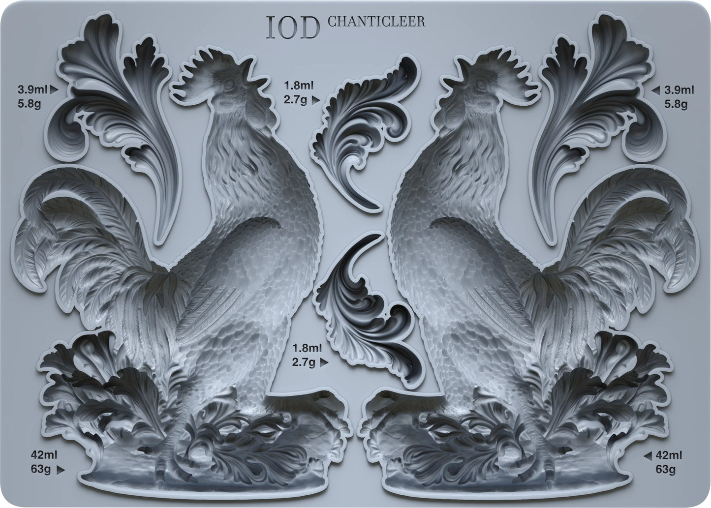 Iron Orchid Designs Chaticleer Mould
