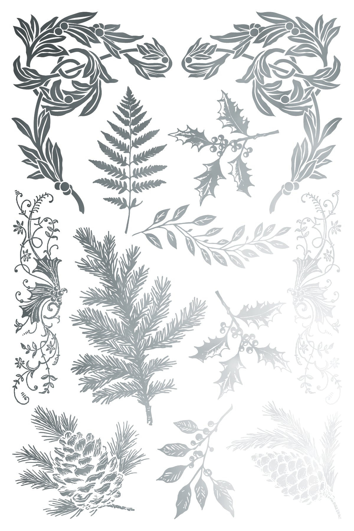 Iron Orchid Designs Figgy & Flourish Foil Transfer *New