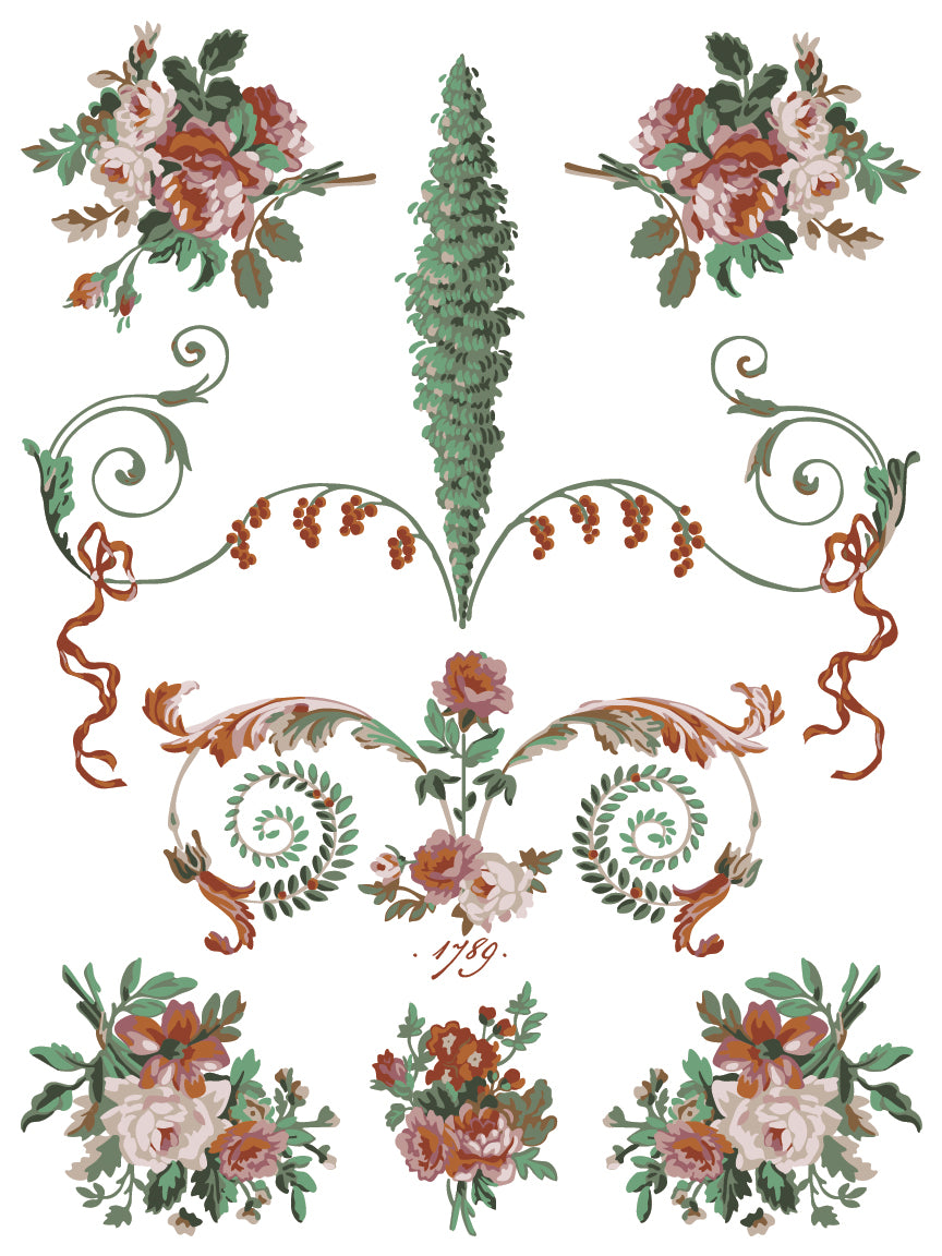 Iron Orchid Designs La Folie Paint Inlay *New