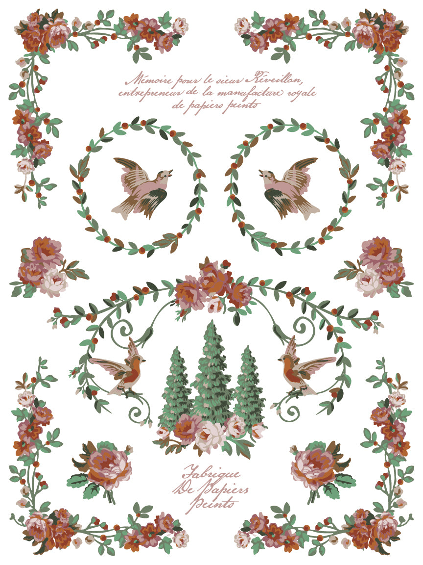 Iron Orchid Designs La Folie Paint Inlay *New