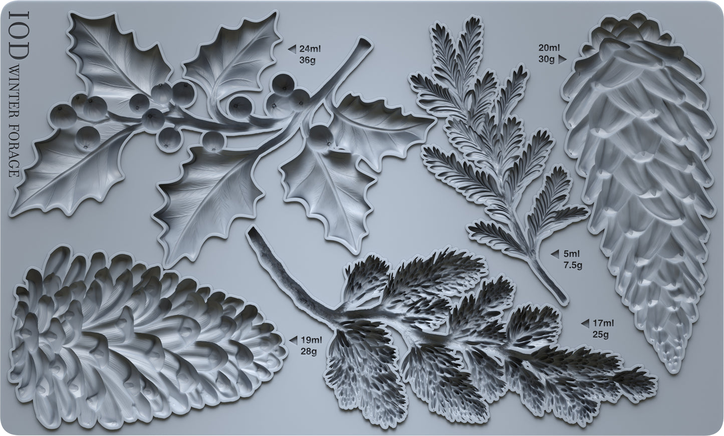 Iron Orchid Designs Winter Forage Mould *New