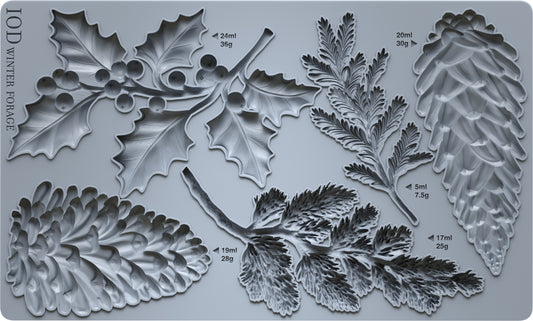 Iron Orchid Designs Winter Forage Mould *New