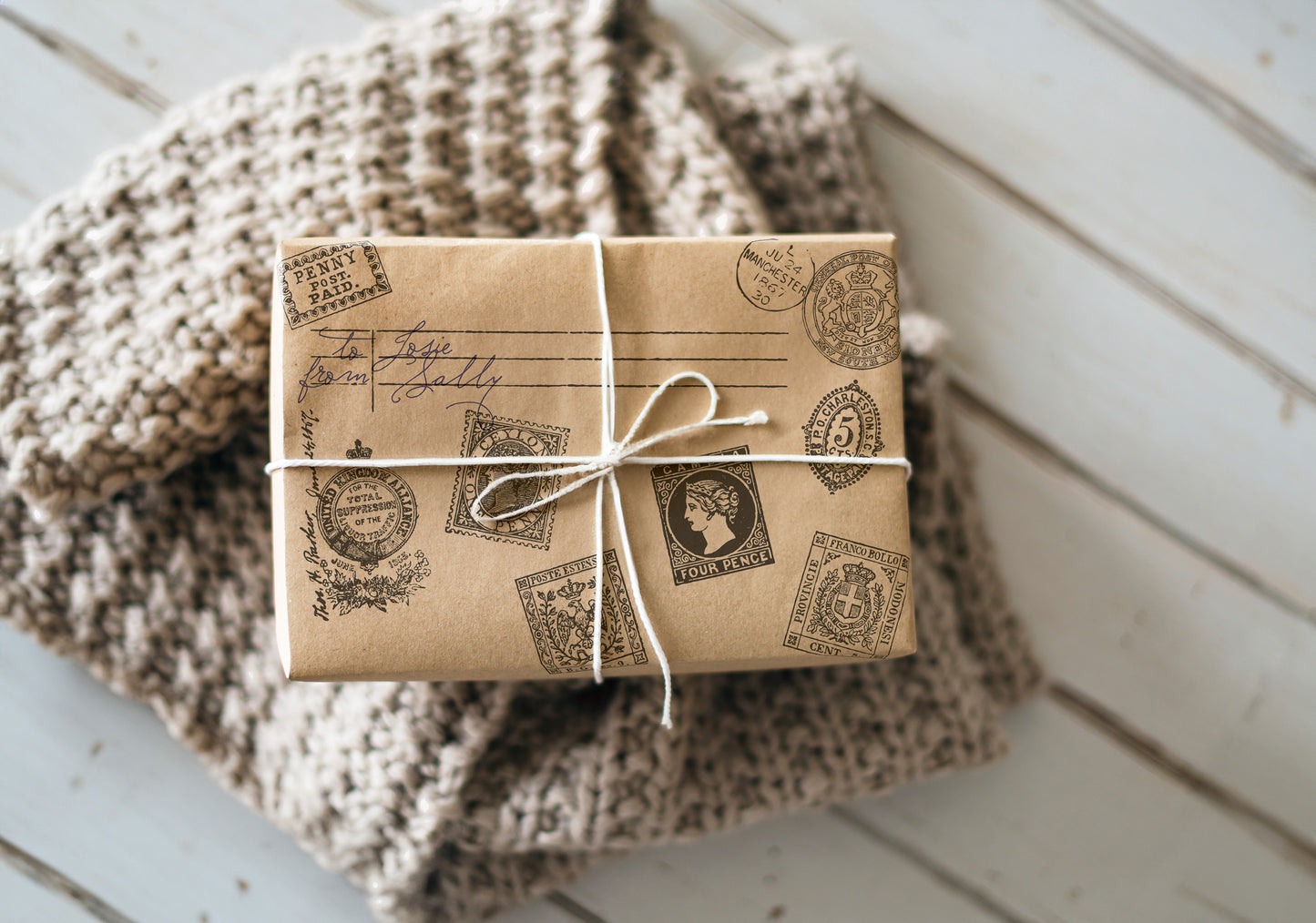 Iron Orchid Designs Ephemeral Type Stamp