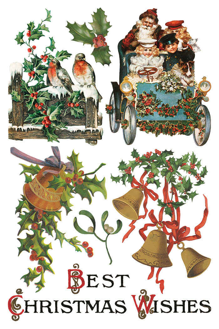 Iron Orchid Designs Christmas Joy8" x 12" Transfer Pad *New