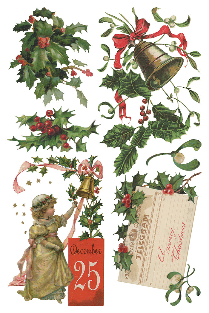 Iron Orchid Designs Christmas Joy8" x 12" Transfer Pad *New