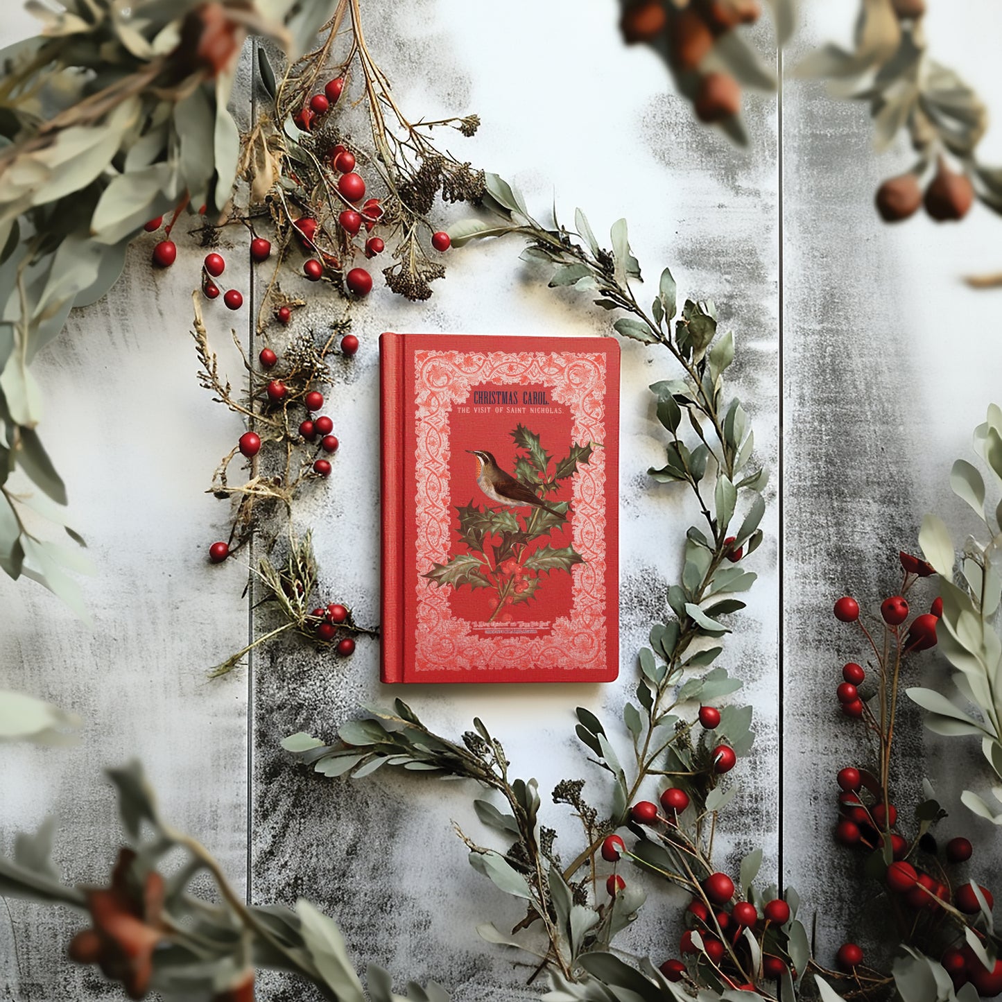 Iron Orchid Designs Winter Botanist 8" x 12" Transfer Pad *New