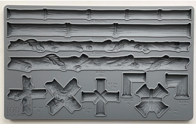 Iron Orchid Designs Faux Bois Mould - Limited Supply *Retired Product