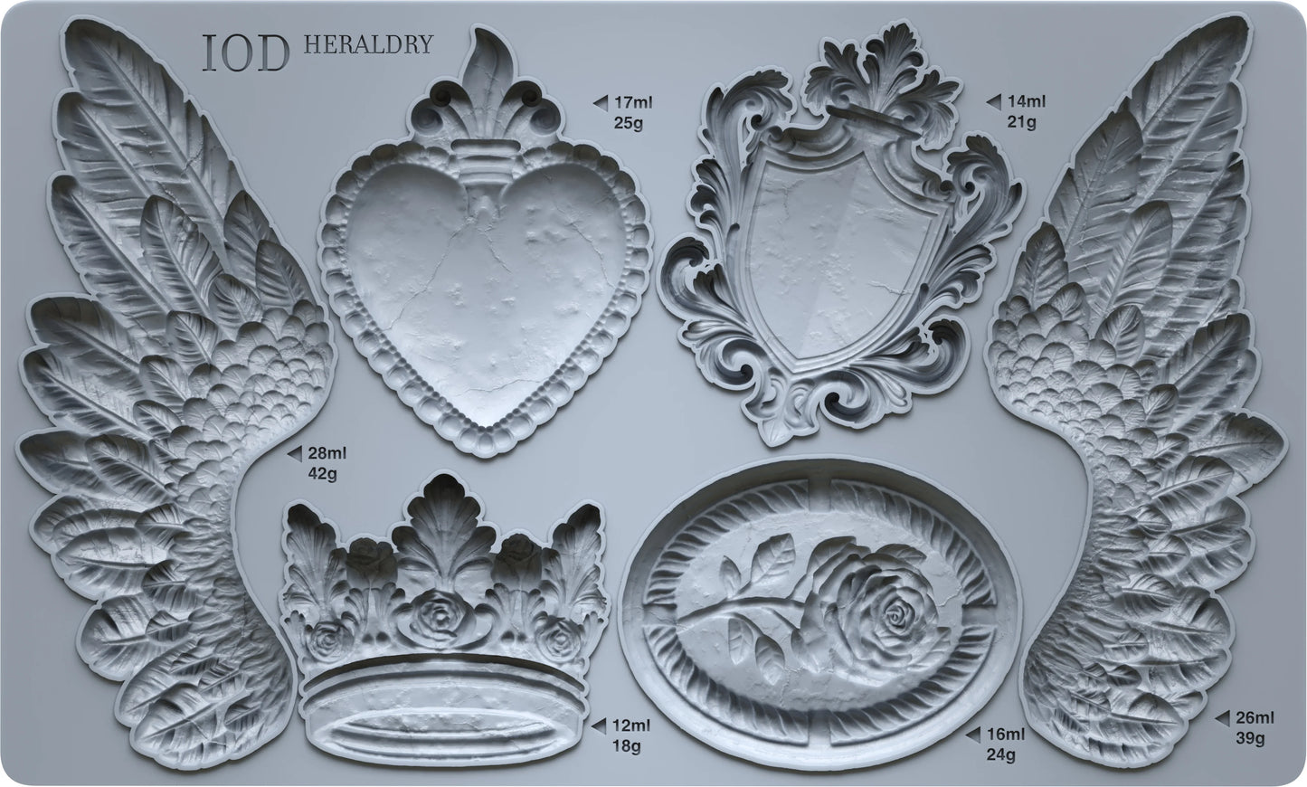 Iron Orchid Designs Snow Globes Mould *New