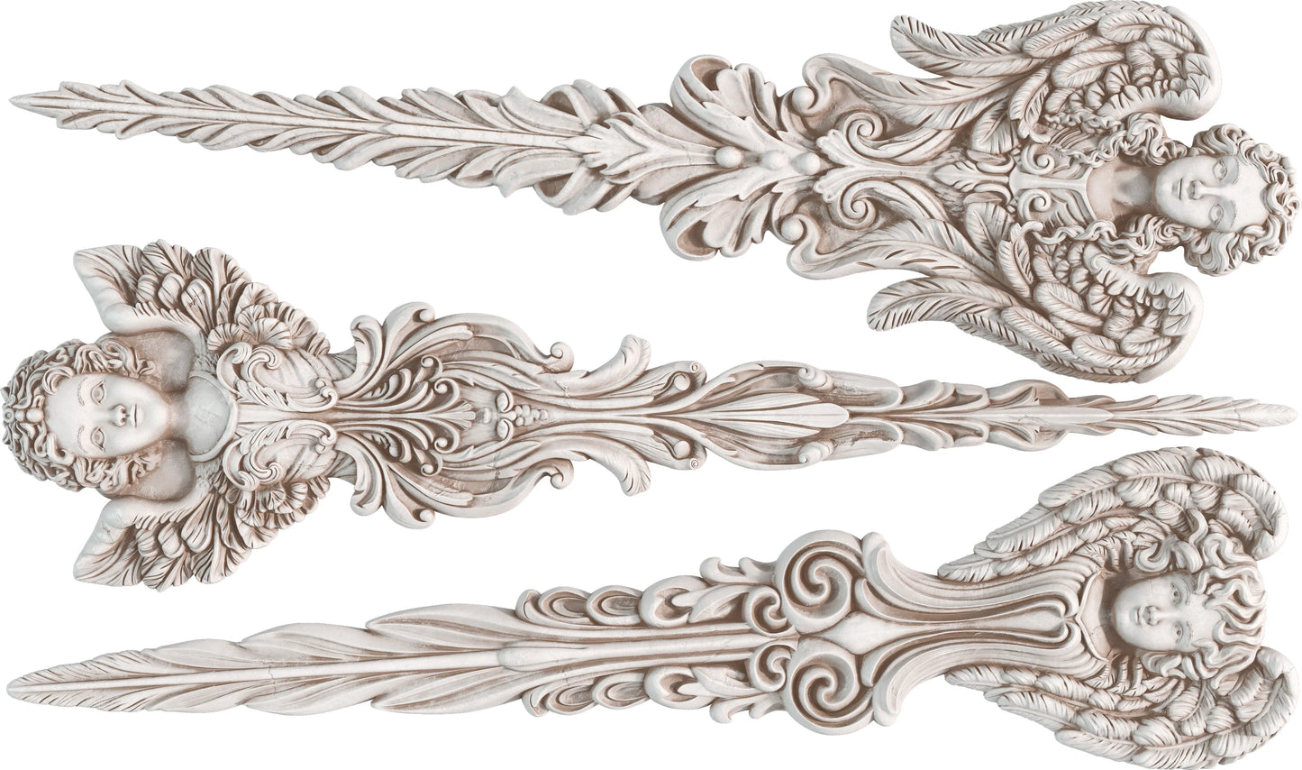 Iron Orchid Designs Angelic Tapers Mould
