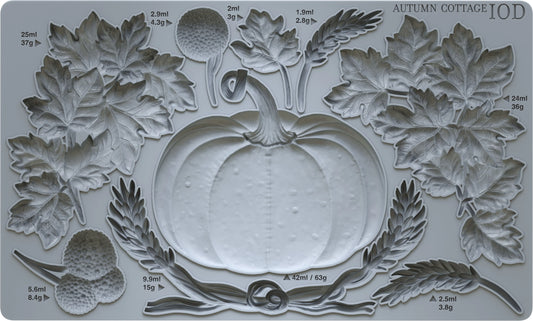 Iron Orchid Designs Autumn Cottage Mould