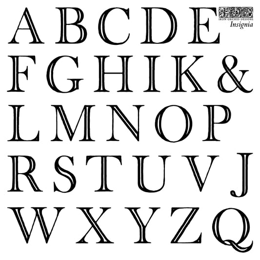 Iron Orchid Designs Insignia Box Stamp Set