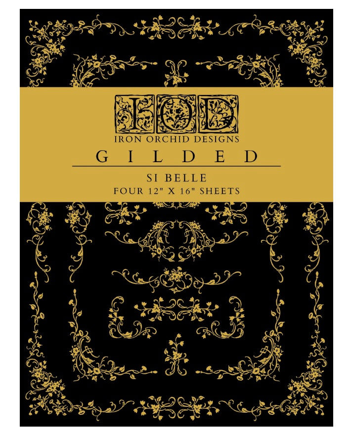 Iron Orchid Designs Si Belle Foil Transfer