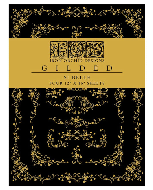 Iron Orchid Designs Si Belle Foil Transfer