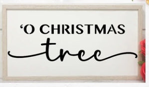 Muddaritaville Stencils: Small Christmas Sign Script Sayings