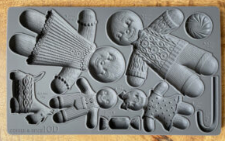 Iron Orchid Designs Ginger & Spice Mould - Limited Supply *Retired Product