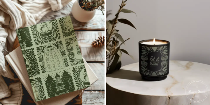 AMS - Christmas Story - Mesh Stencil