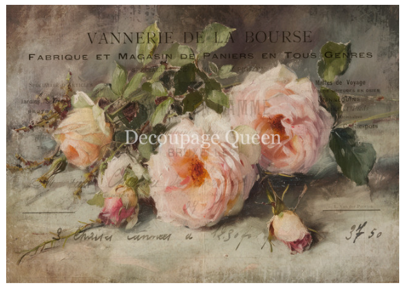 Decoupage Queen Vanessa Rice Paper