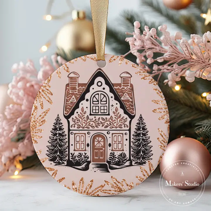 AMS - Gingerbread and Angels Mesh Stencil