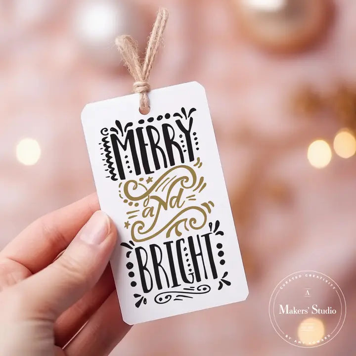 AMS - Gingerbread and Angels Mesh Stencil