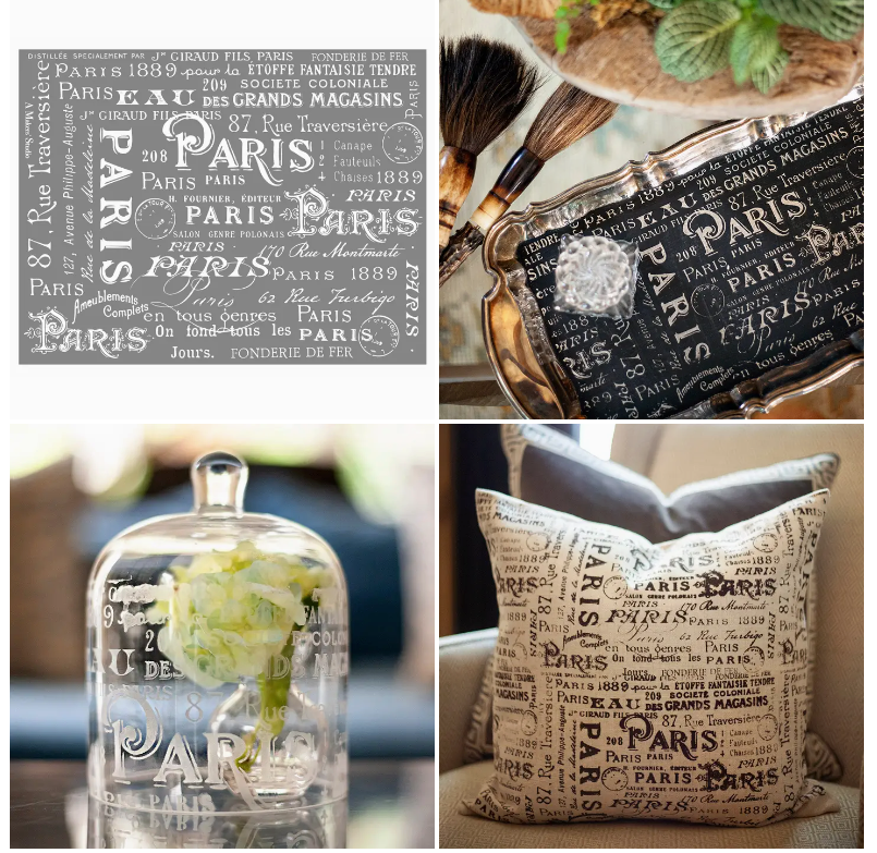 AMS - Paris Font - Mesh Stencil