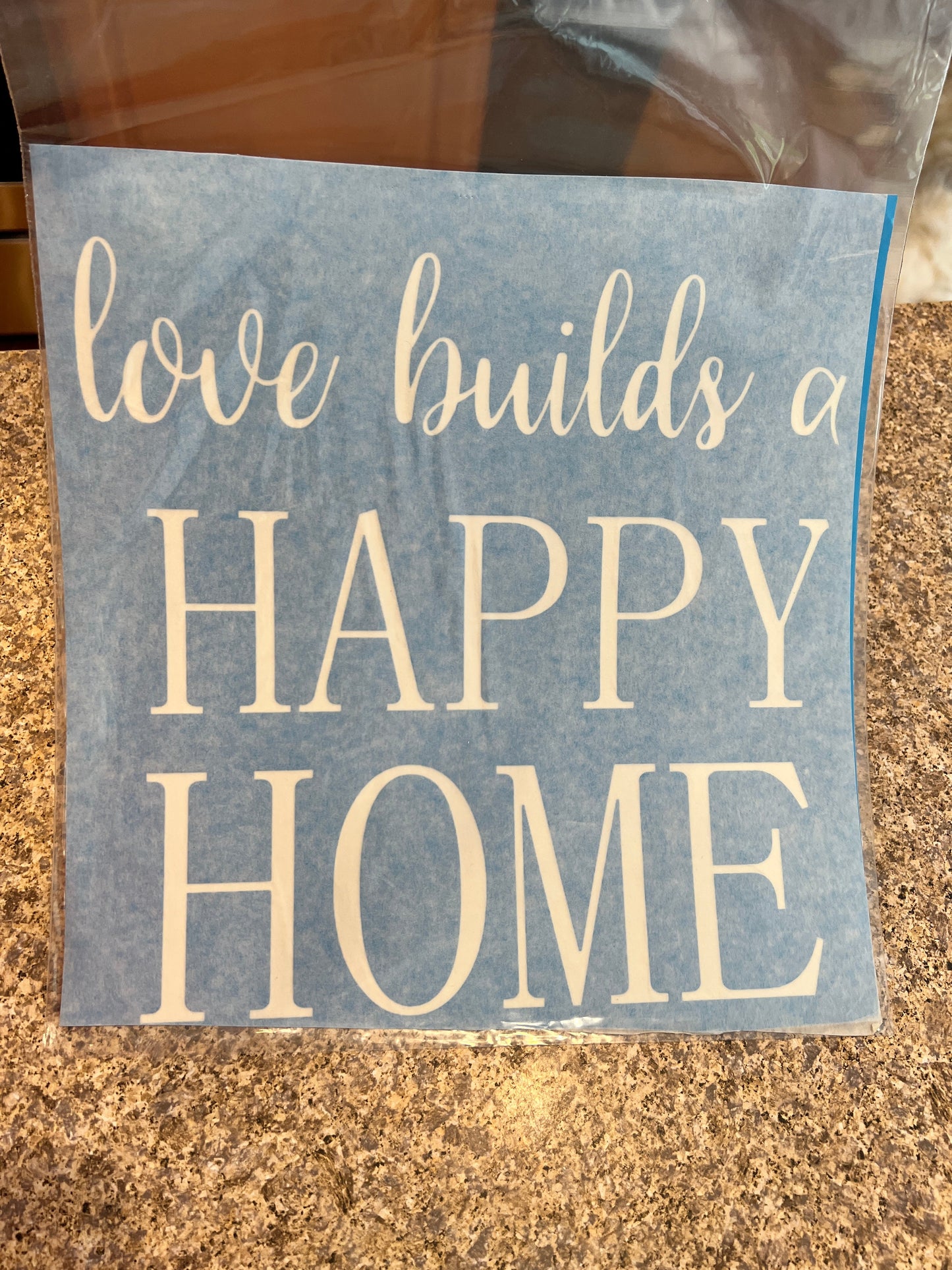 One-Time Use Stencil - Large (approx. 12" x 12")