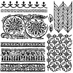 Iron Orchid Designs Bohemia Decor Stamp