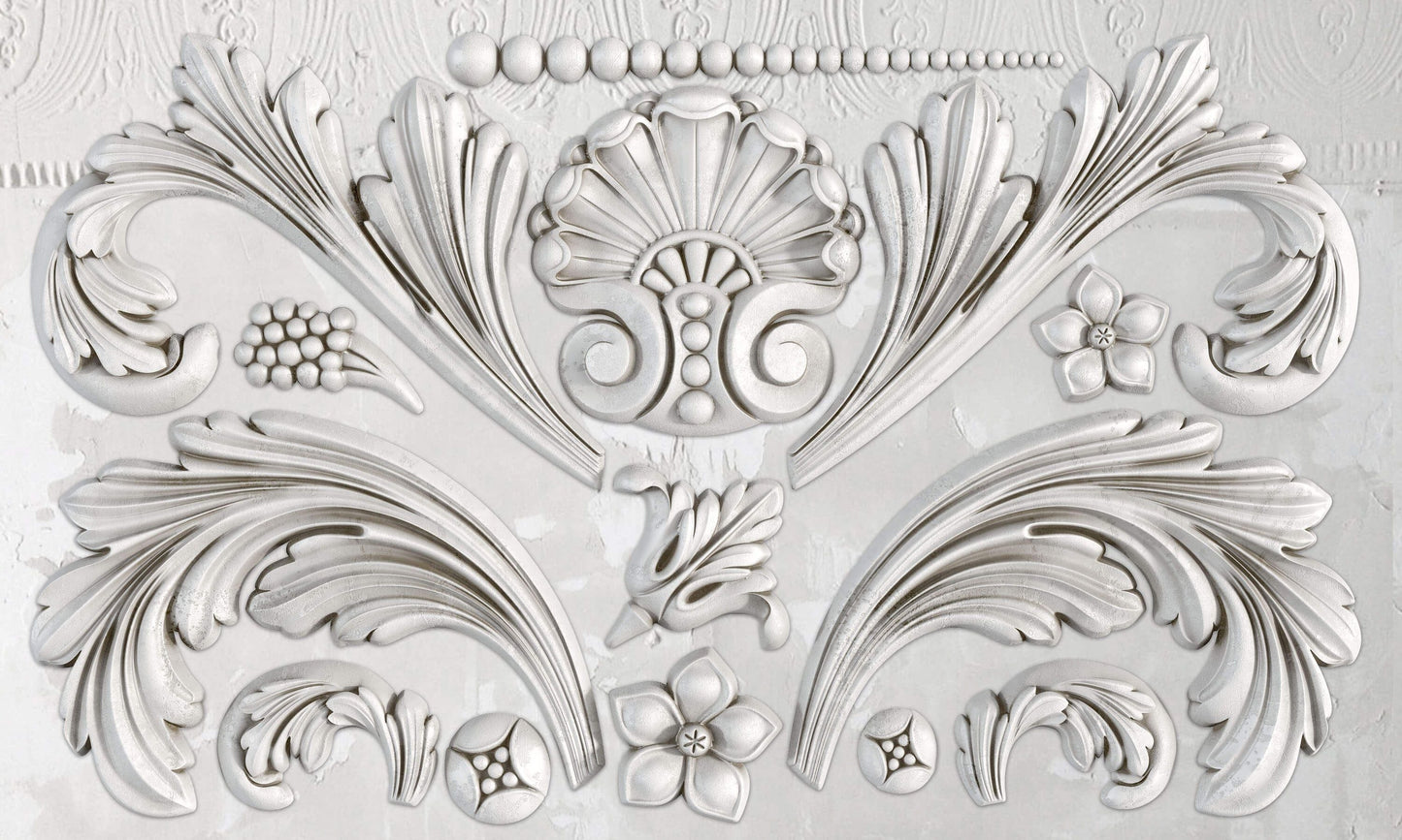 Iron Orchid Designs Acanthus Scroll Mould