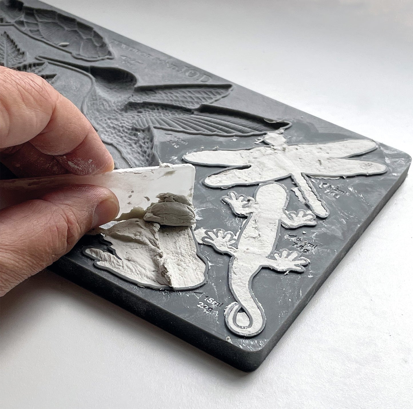 Iron Orchid Designs Dewdrop Pond 6X10 IOD Mould