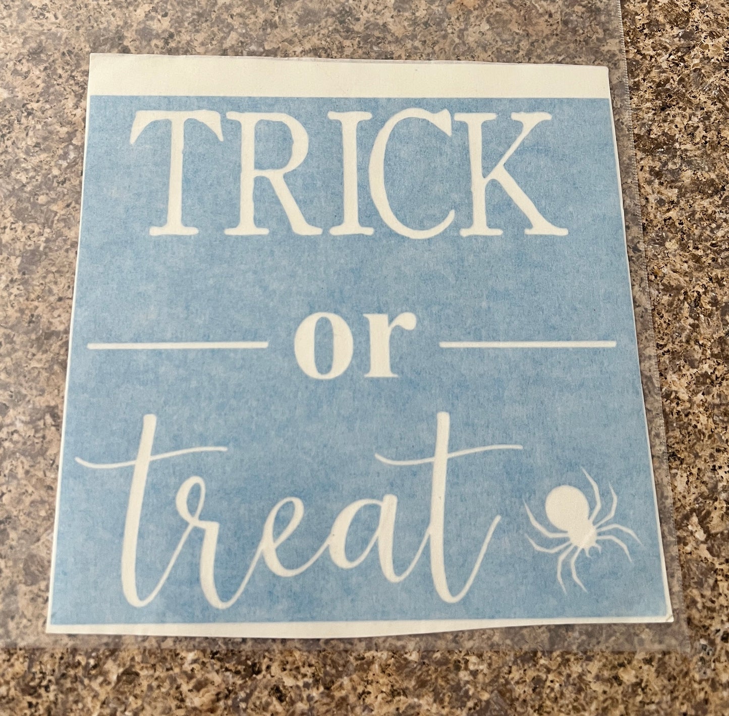One-Time Use Stencil (Approx. 7" x 7")