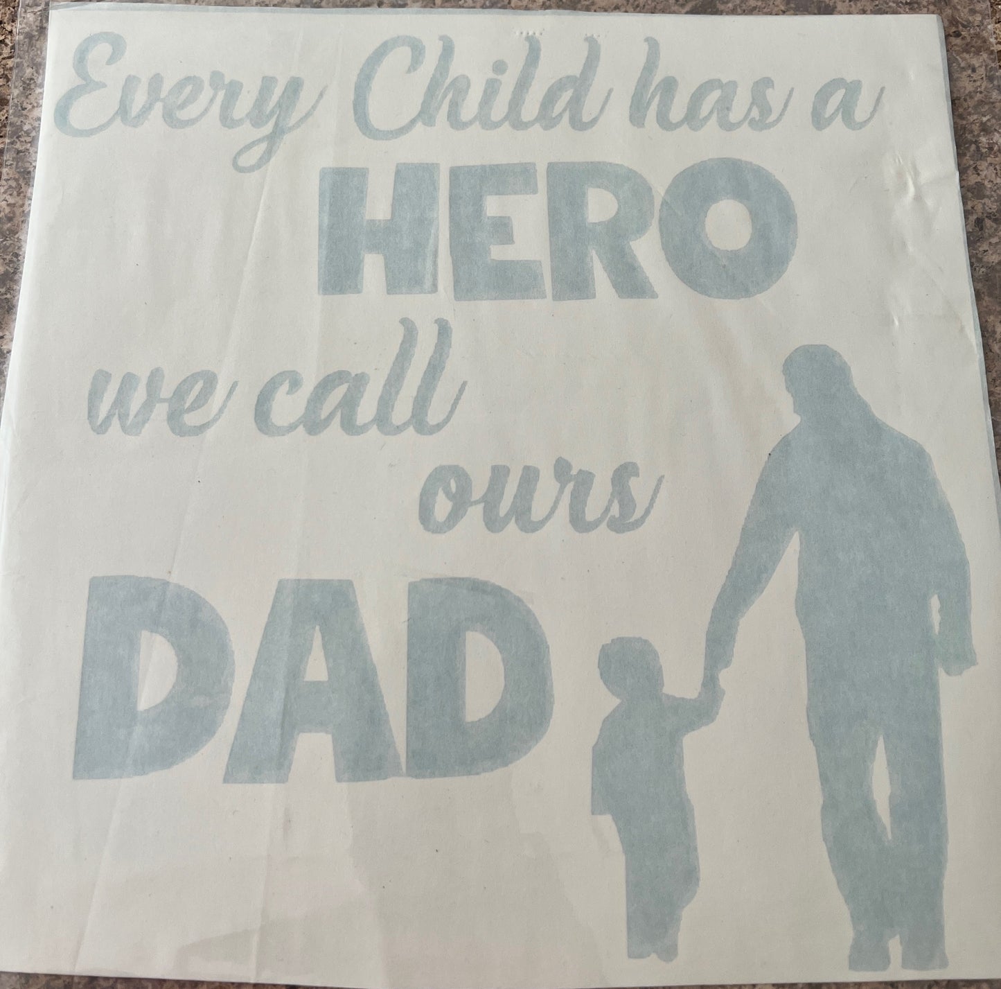 One-Time Use Stencil - Large (approx. 11" x 11")