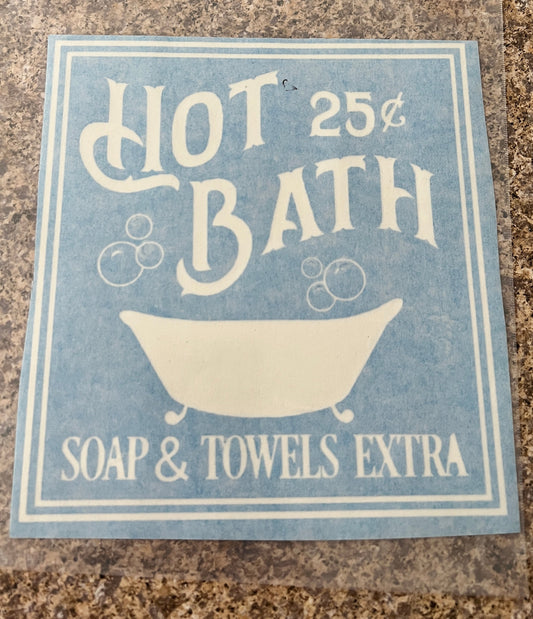 One-Time Use Stencils - Approx. 7" x 7" - 4 Options *Closeout Price*