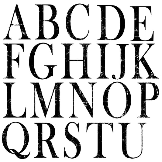 Iron Orchid Designs Typesetting Stamp