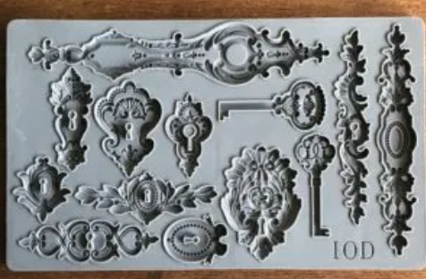 Iron Orchid Designs Lock & Key Mould