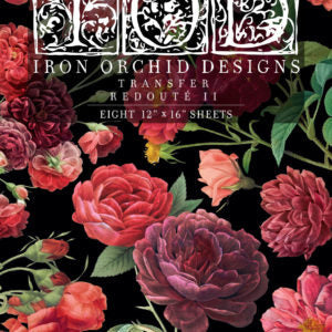 Iron Orchid Designs Redoute 2 Transfer Pad (8 sheets)