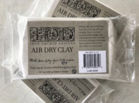 Iron Orchid Designs Air Dry Clay