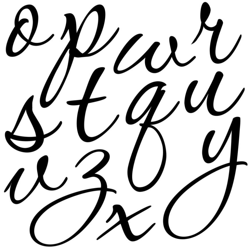 Iron Orchid Designs Swoosh Stamp (Retired)