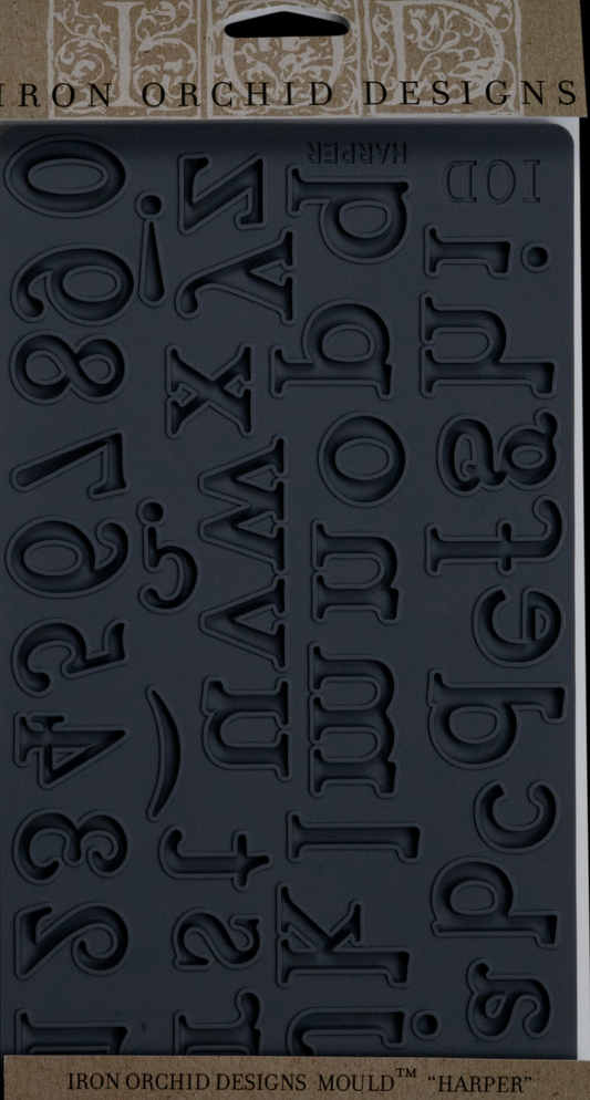 Iron Orchid Designs Harper Mould - Limited Supply *Retired Product