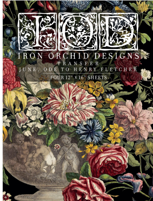 Iron Orchid Designs June 12" x 16" Transfer Pad (4 sheets) (Retired)