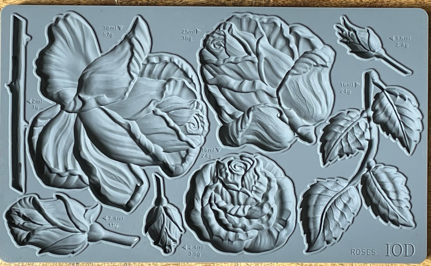 Iron Orchid Designs Roses Mould - Limited Supply *Retired Product