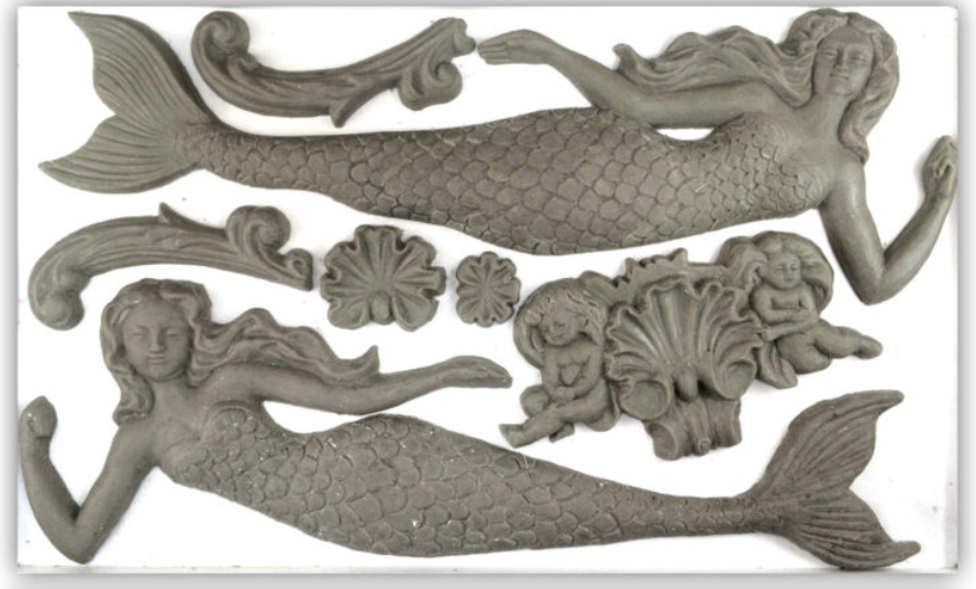 Iron Orchid Designs Sea Sisters Mould - Limited Supply *Retired Product