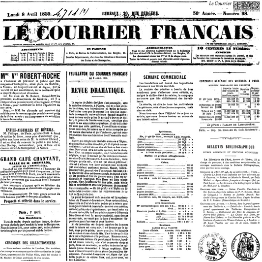 Iron Orchid Designs Le Courrier Stamp *Retiring Product