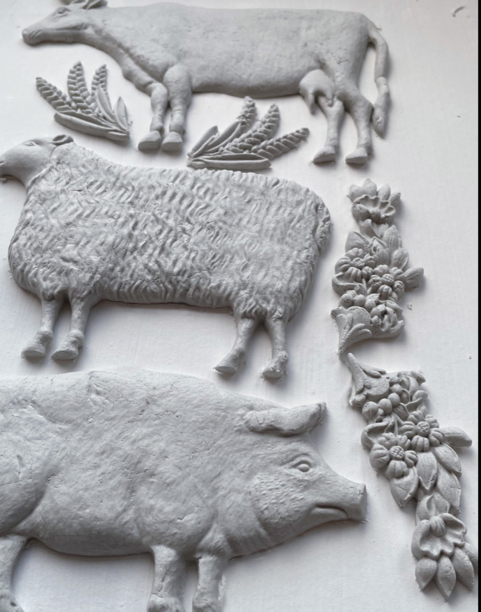 Iron Orchid Designs Village Market Mould