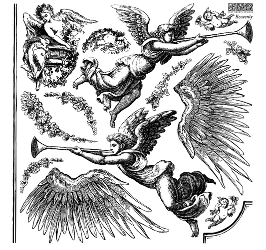 Iron Orchid Designs Heavenly Stamp Set (Retired)