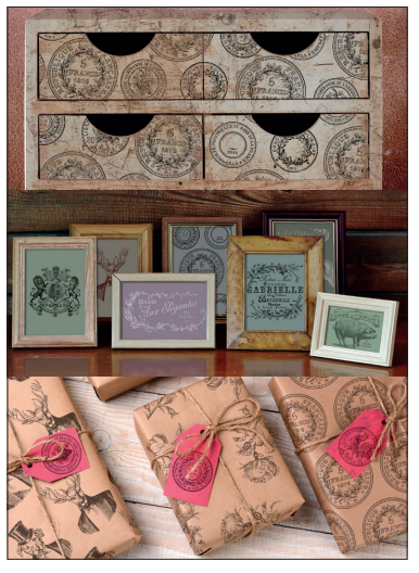 Iron Orchid Designs Antiquities 12×12 IOD STAMP