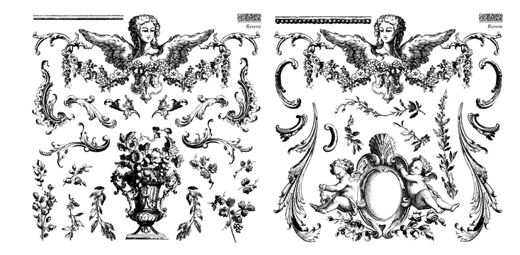 Iron Orchid Designs Reverie Stamp