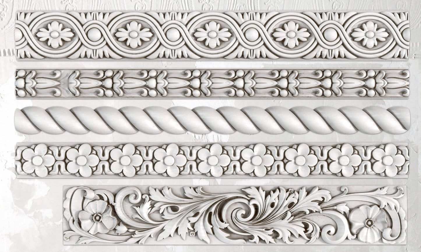 Iron Orchid Designs Trimmings 2 Mould