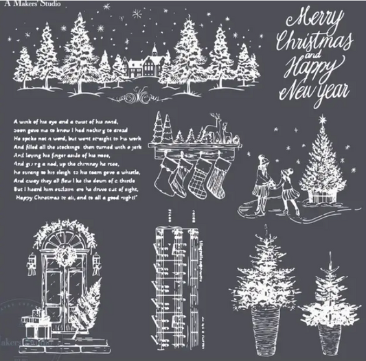 AMS - Christmas Story - Mesh Stencil