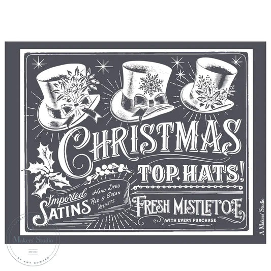 AMS - Top Hats - Mesh Stencil