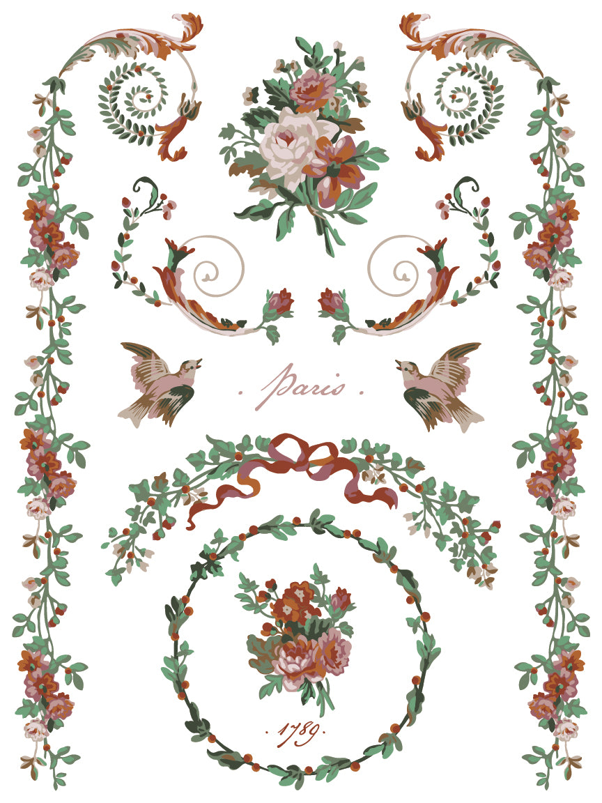 Iron Orchid Designs La Folie Paint Inlay *New